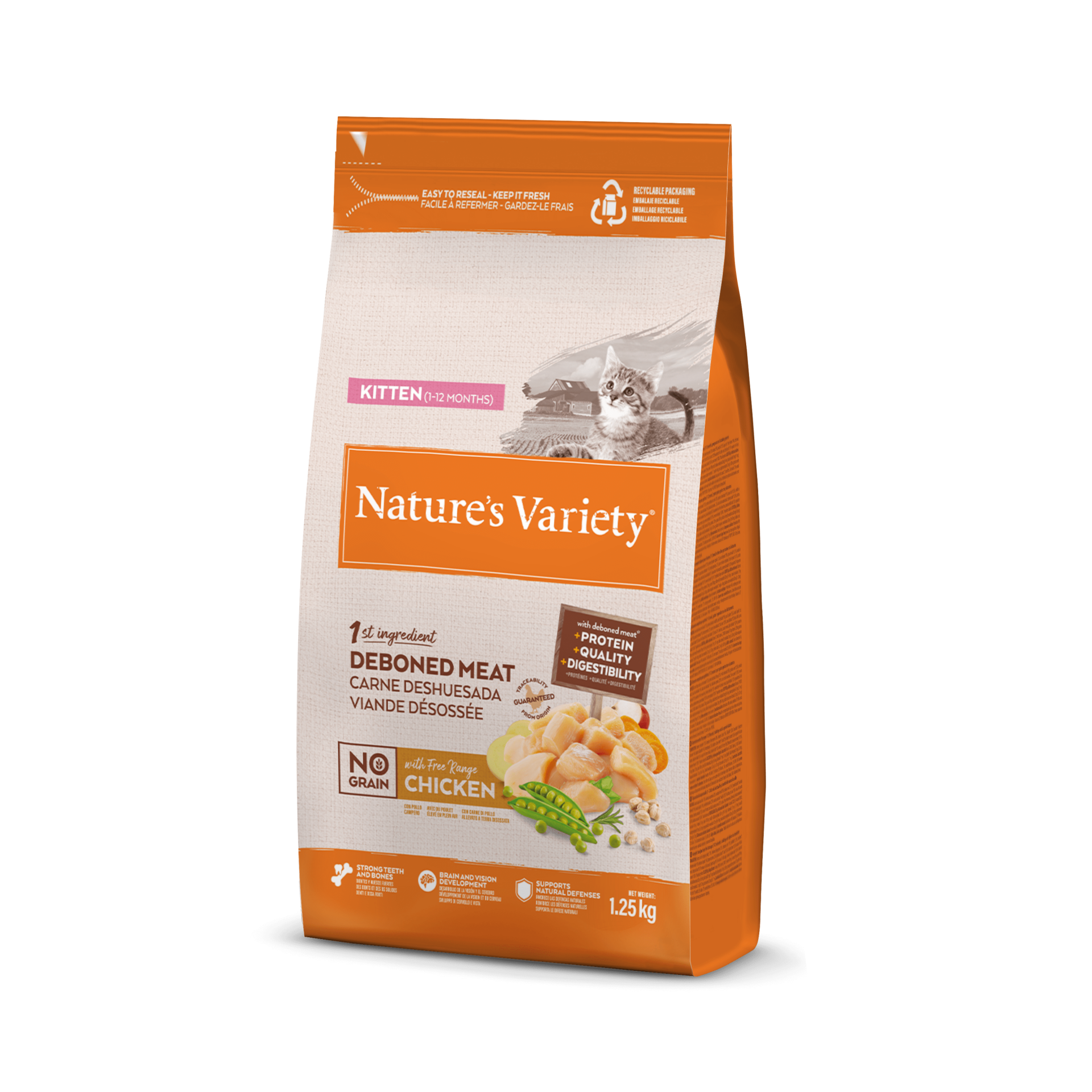 N.v. Cat Kıtten No Graın Free Range Chıcken 1,25kg
