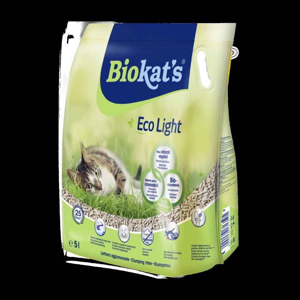 Biokat's Pelet Kedi Kumu Eco Light 5lt
