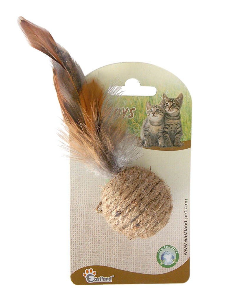 Eastland Tüylü Top Kedı Oyuncağı 4 Cm Kedi Oyuncağı