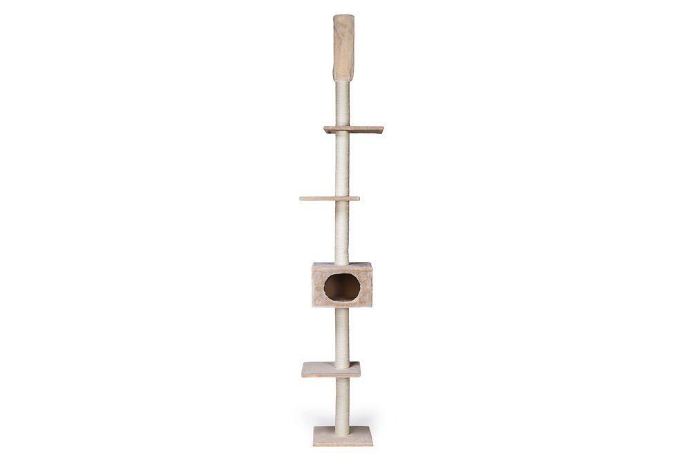 Karlıe Tırmalama Ağacı Bej 35x35x263