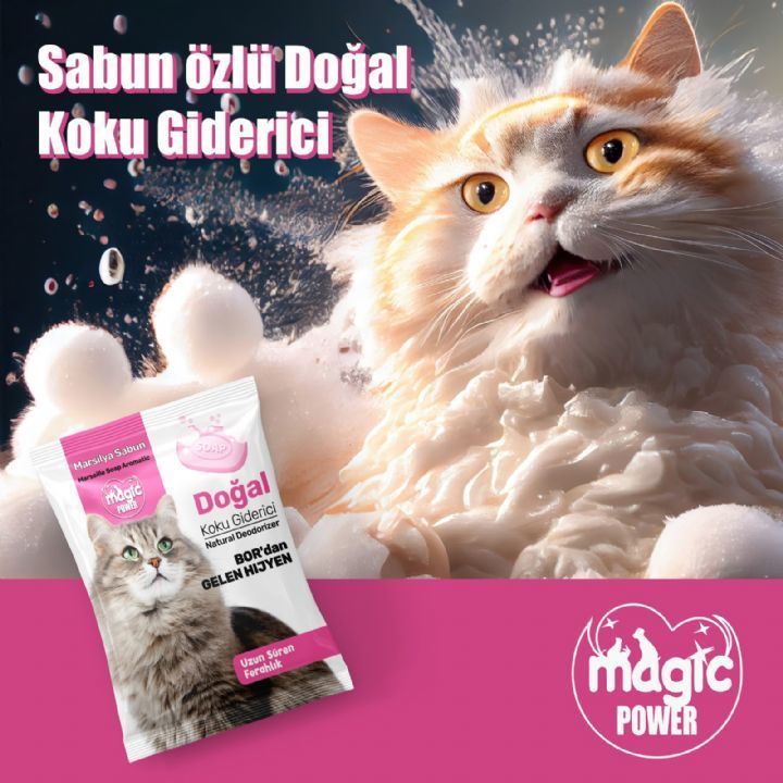 Magic Power Koku Giderici Marsilya Sabunu
