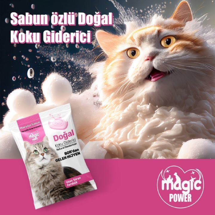 Magic Power Koku Giderici Marsilya Sabunu