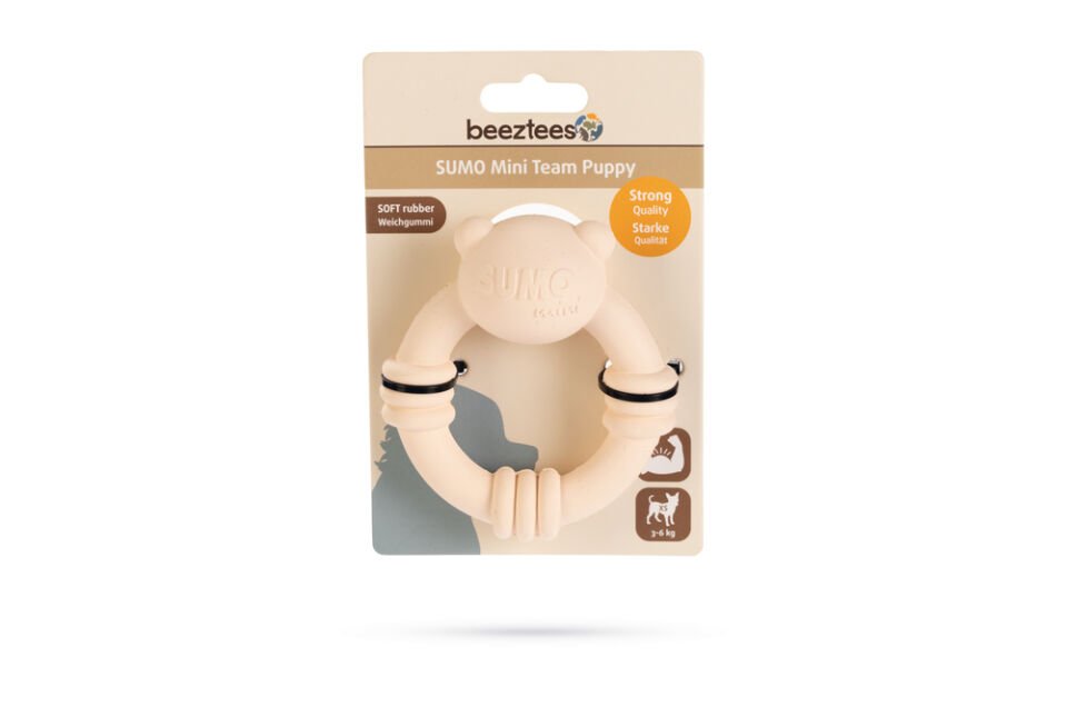 Beeztees Sumo Mını Dental Oyuncak Pembe 9,5x10,5 Köpek Oyuncağı