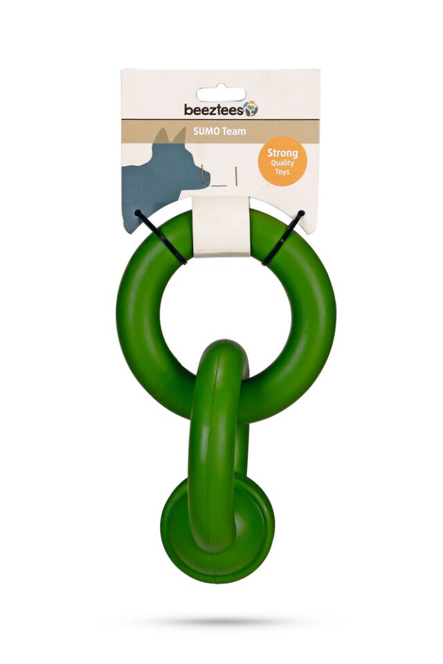 Beeztees Sumo Dayanıklı Dental Oyuncak Yeşil 24x1 Köpek Oyuncağı