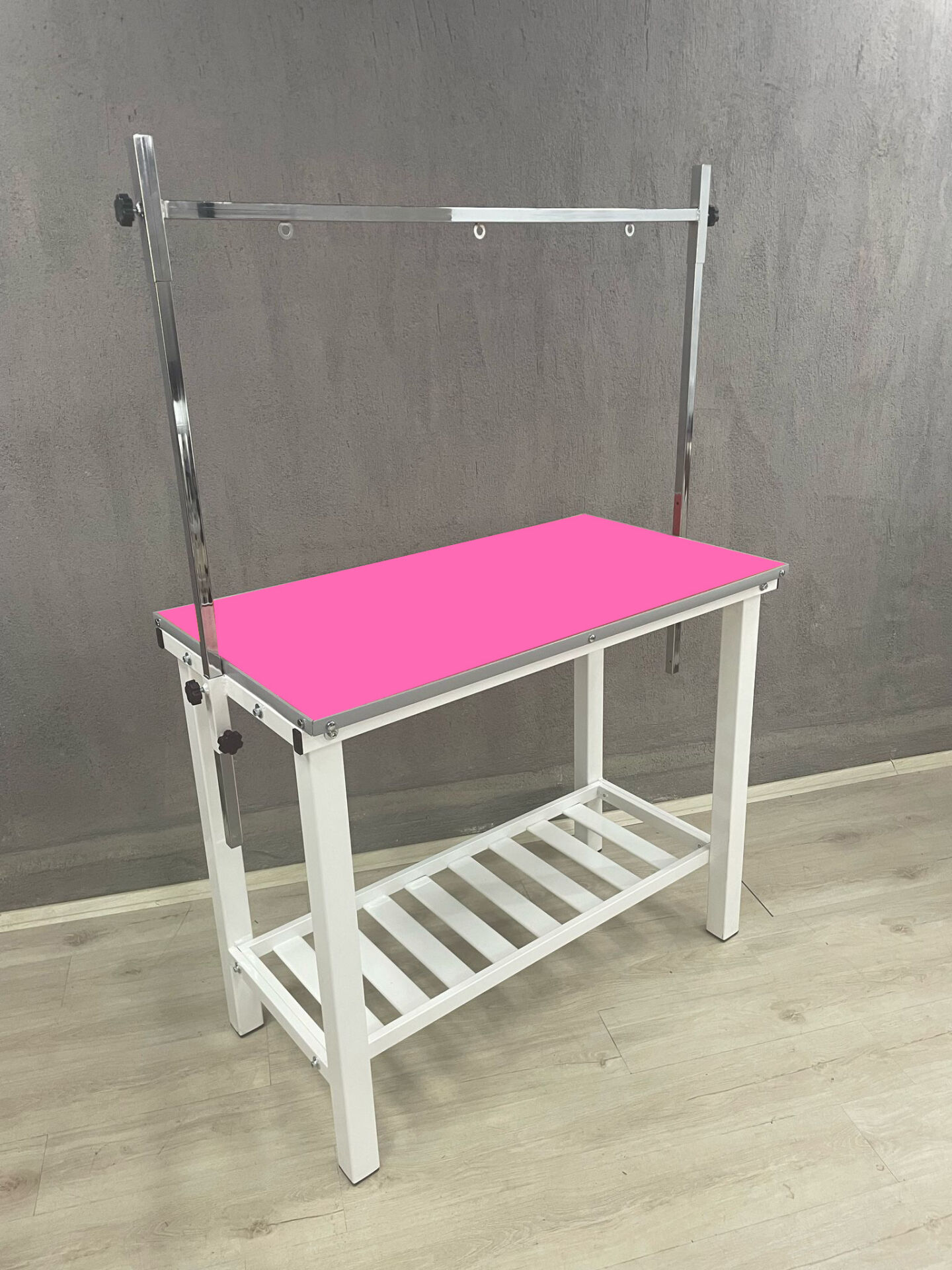 Sabit Traş Masası Pembe