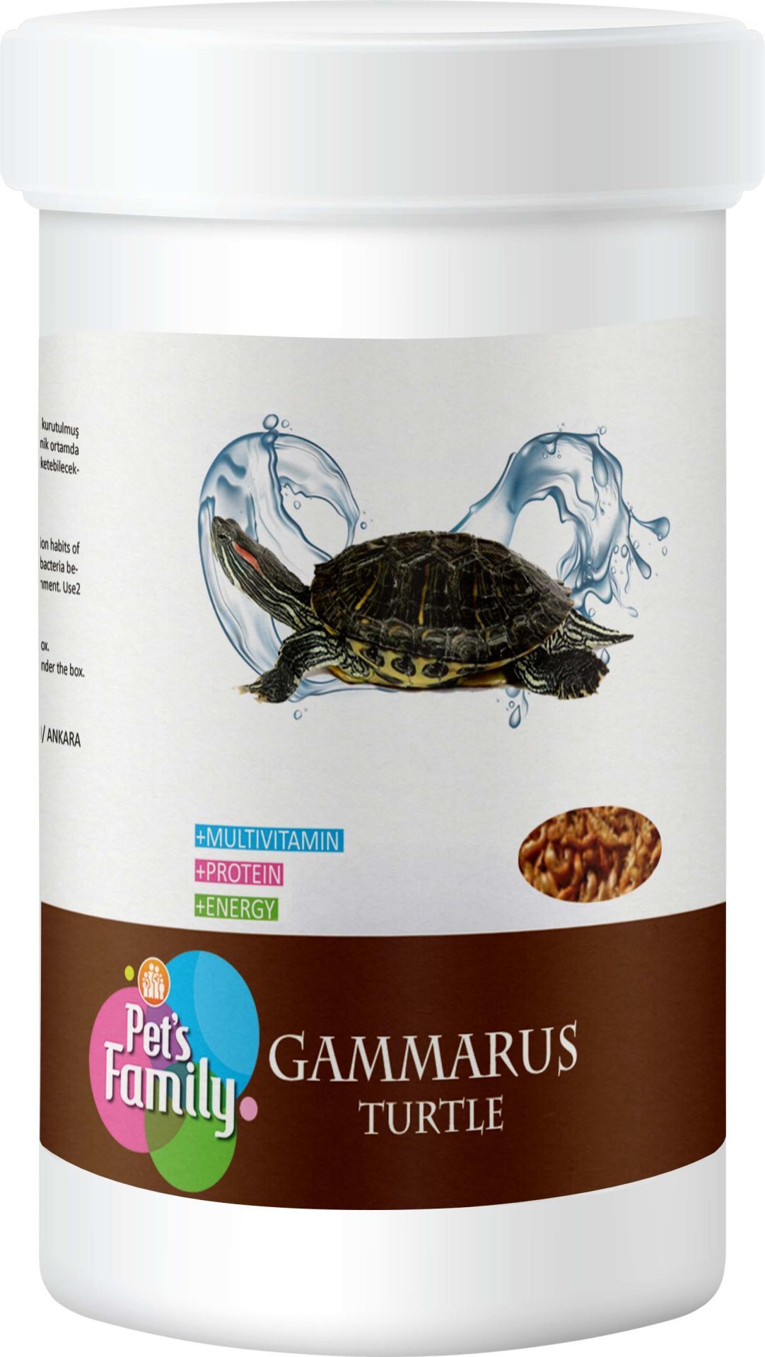 Pets Family Gammarus Turtle 100ml/12g