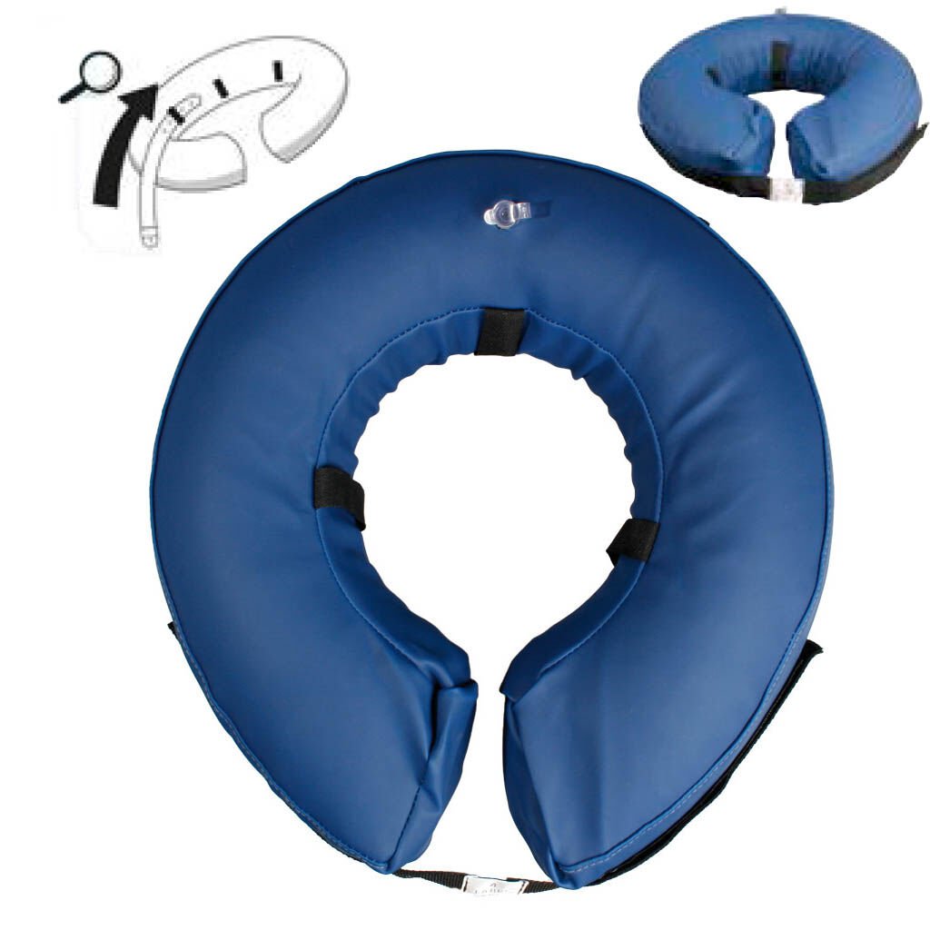 Karlıe Şişebilen Yakalık Xs 16x16x6cm Mavi