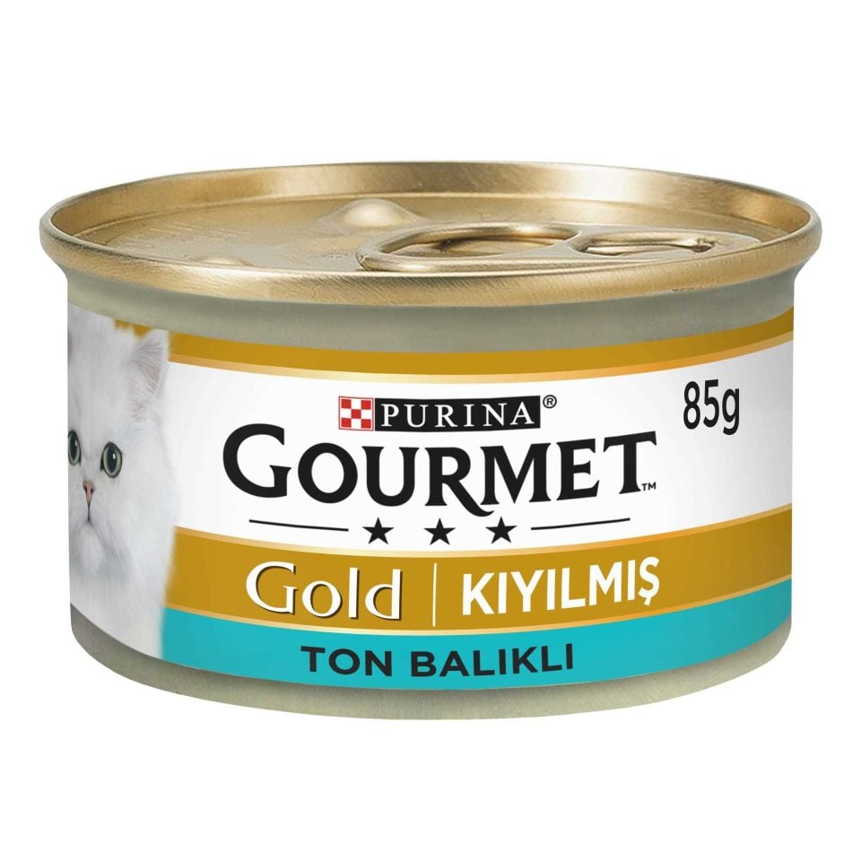 Gourmet Gold Kıyılmış Ton Balıklı Kedi Konserve Maması 85 Gr