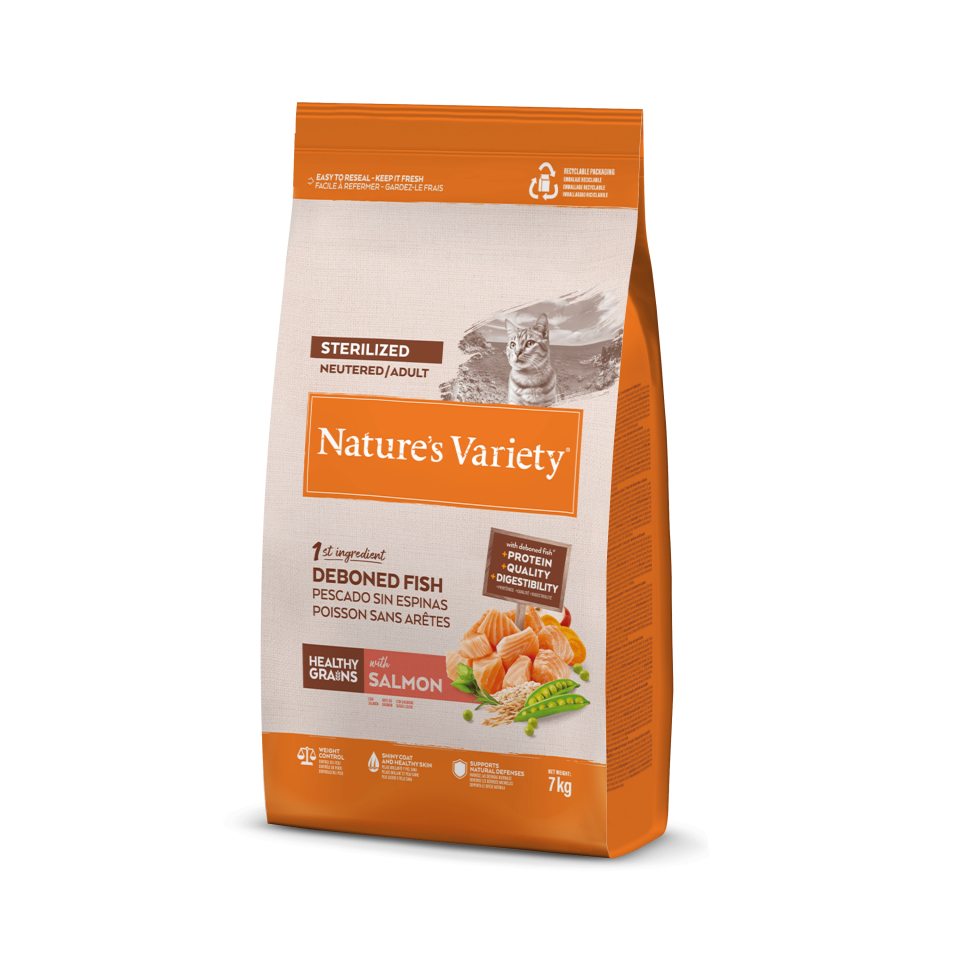 N.v. Cat Healthy Graıns Sterılızed Salmon 7kg