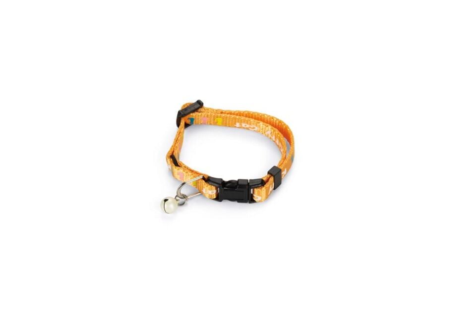 Beeztees Yavru Kedi Tasması 23 Cm Turuncu