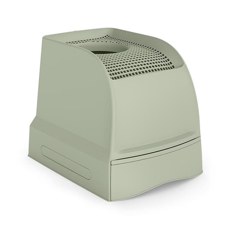 Imac Frıda - New Üstten Girişli Kedi Tuvaleti Mint Yeşili 56x40x43,5cm