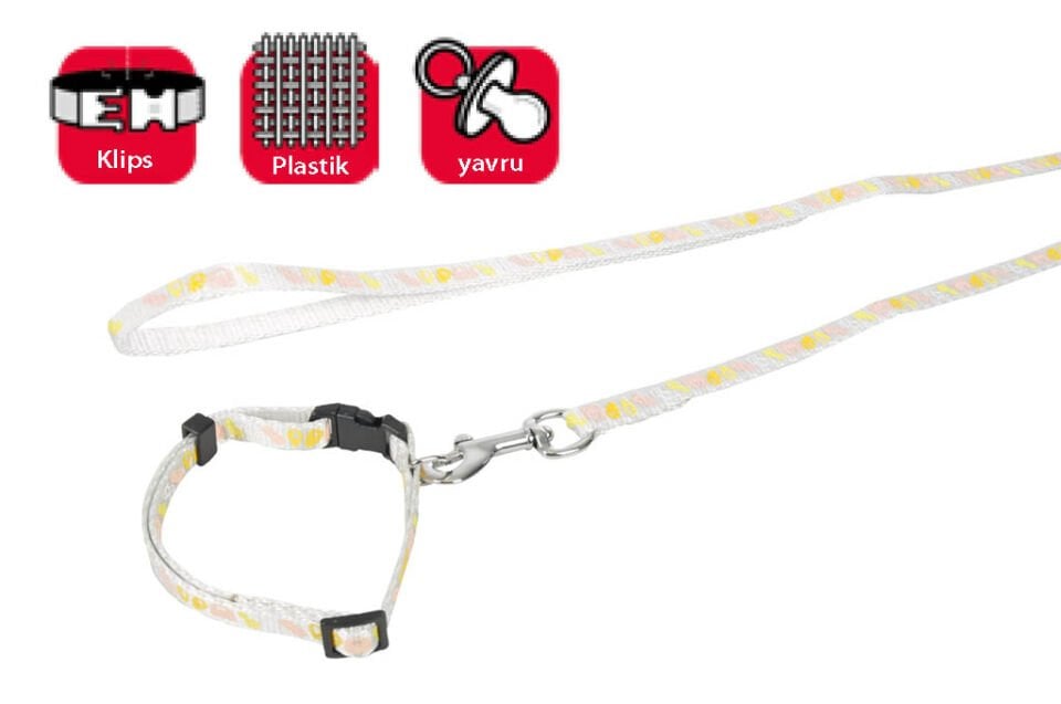 Karlıe Yavru Köp.boy.tasma+uzatma 10-35cm/1mm Mavi