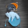 Oyuncaklı Kedi Tırmalama Paspası