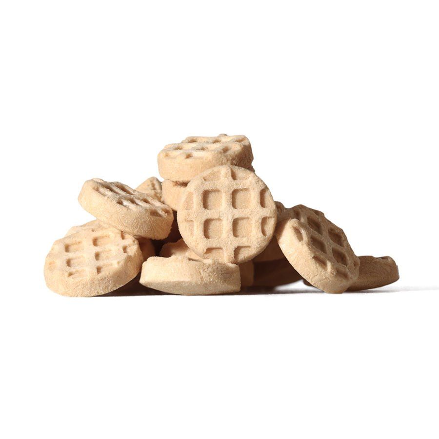 Ranova Kediler için Dondurularak Kurutulmuş Karışık Lezzet Waffle Ödül 60gr