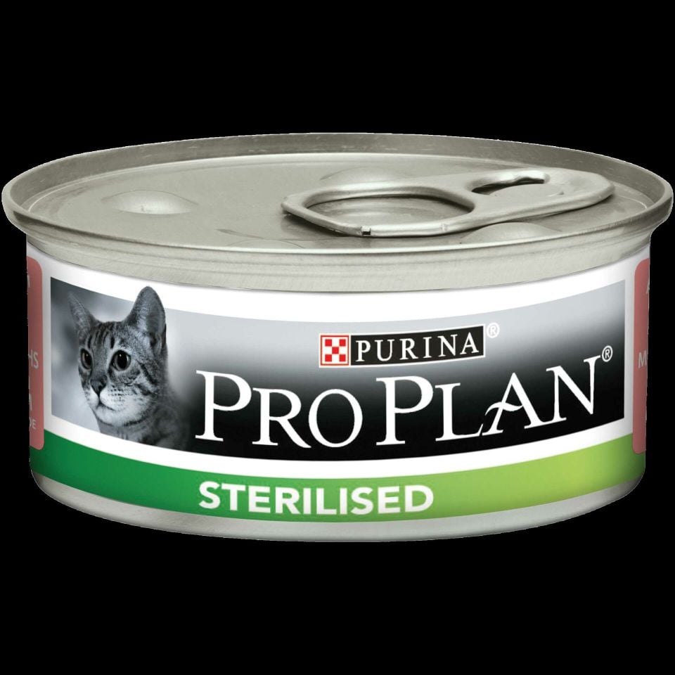 Pro Plan Somonlu Sterilised Kısırlaştırılmış Kedi Konserve Maması 85 Gr