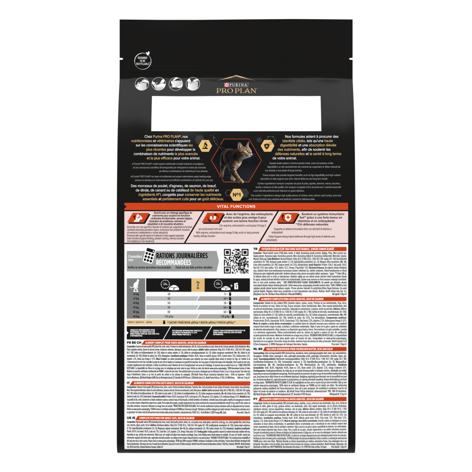 Pro Plan Somonlu Yetişkin Kedi Maması 1.5 Kg