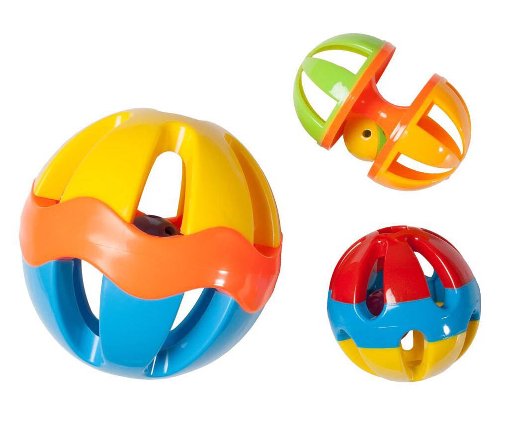 Karlıe Kemirgen Oyuncağı Çıngıraklı Top 10cm