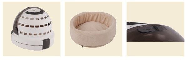 Aclıum Isıtıcılı Kapsül Kedi Evi 9w