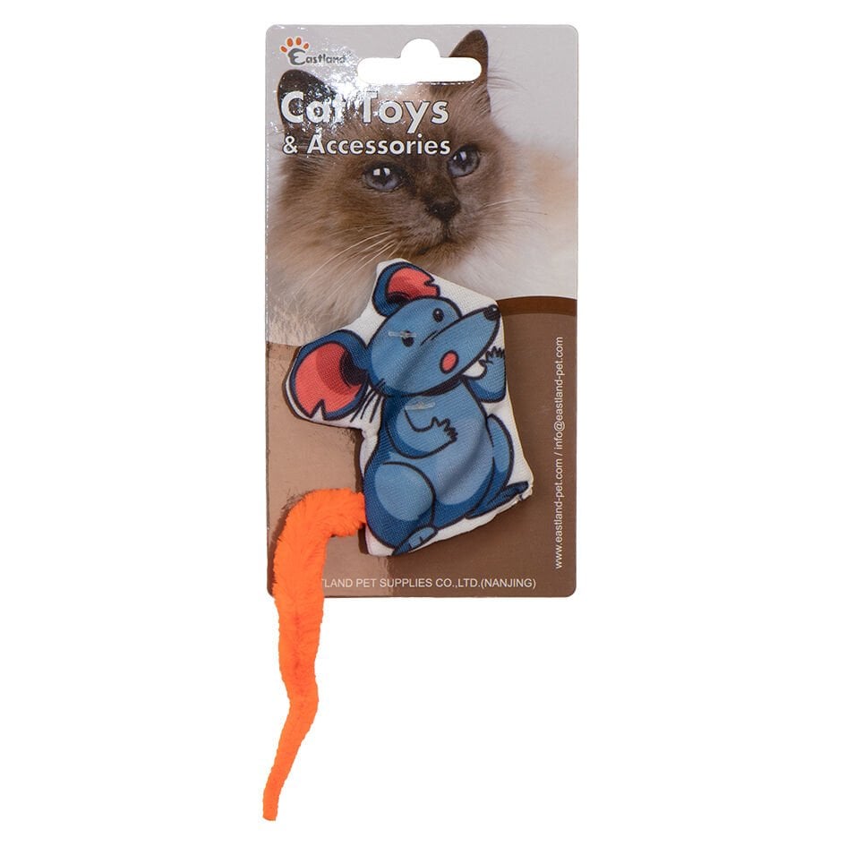Eastland Catnipli Peluş Fare 7,5 Kedi Oyuncağı