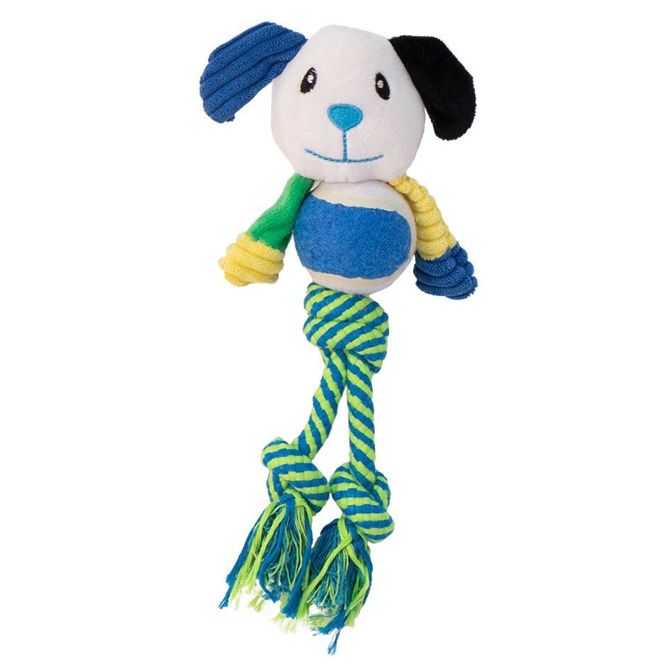 Eastland Tenis Toplu Öten Peluş Yavru Köpek 25 Cm Köpek Oyuncağı