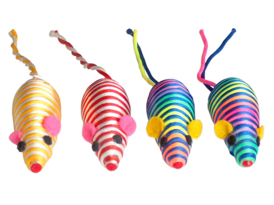 Eastland Oyuncak Fare 4 Lü Renkli Kedi Oyuncağı