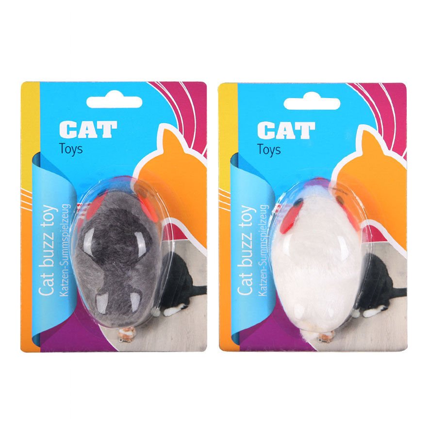 Eastland Titreyen Peluş Fare 8 Cm Kedi Oyuncağı