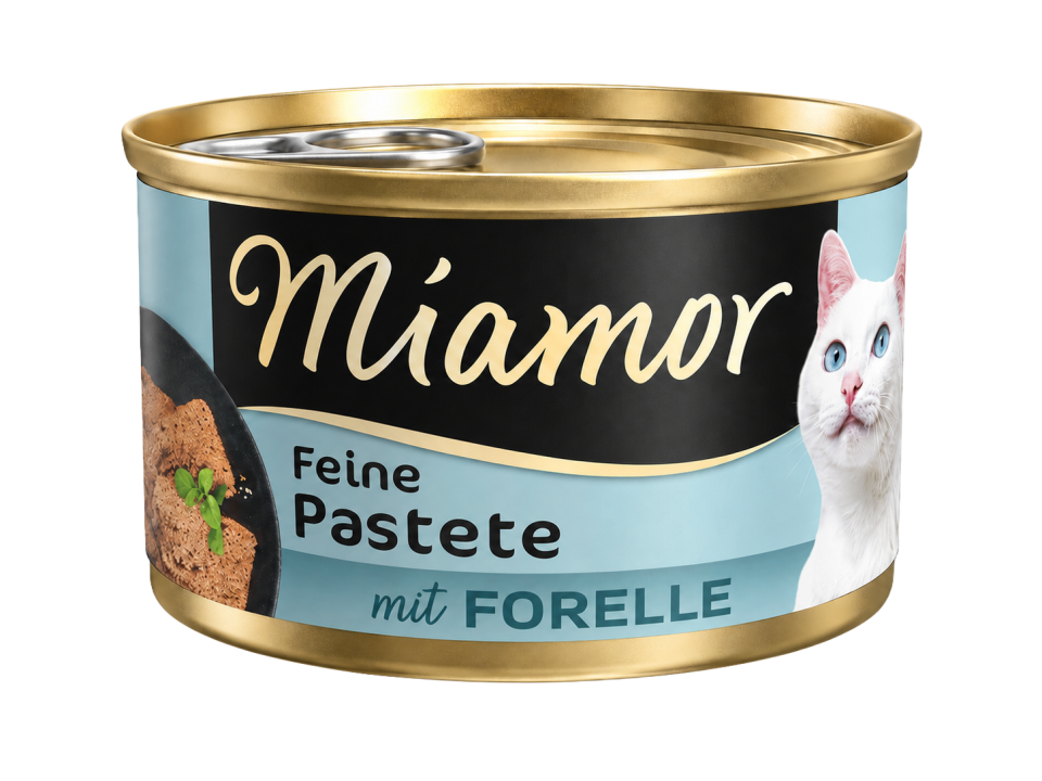 Mıamor Pastete Alabalıklı Kedi Konservesi 85 G