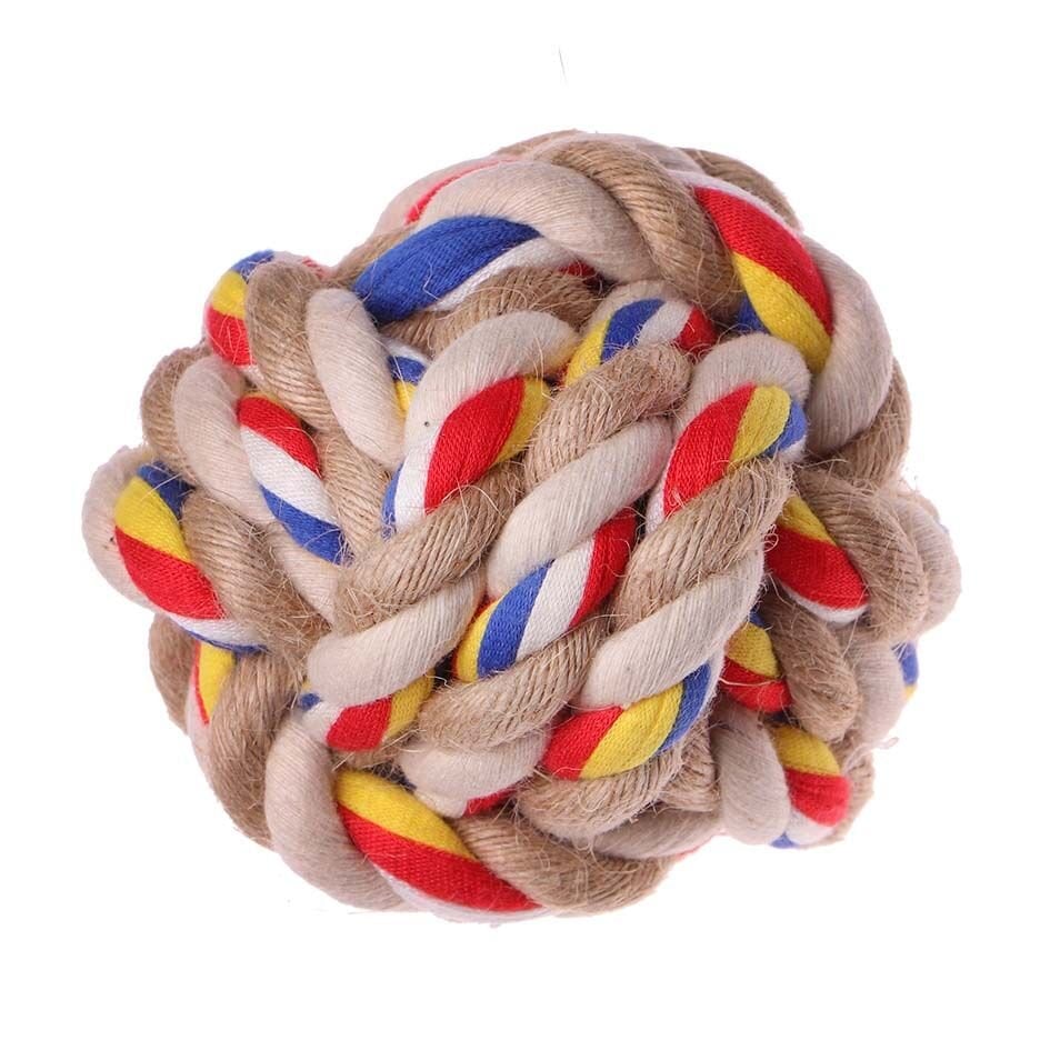 Eastland İpten Top Çap 7,5 Cm Köpek Oyuncağı