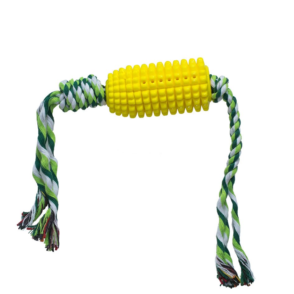 Eastland İpli Köpek Çiğneme Mısır 52 Cm Köpek Oyuncağı
