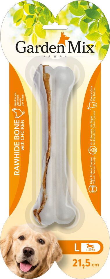 Garden Mıx Tavuklu Kemik L 21,5 Cm 155gr