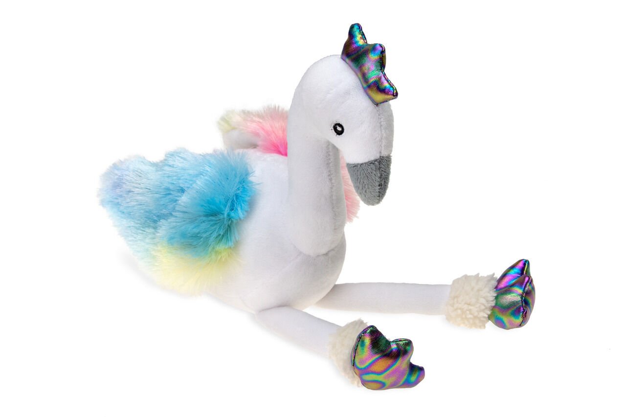 Karlıe Peluş Oyuncak Flamingo 33*18*20cm Gökkuşağı