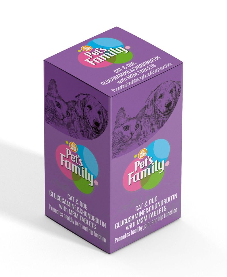 Pets Family Kedi&köpek Glucosamine Tablet 75 Adet
