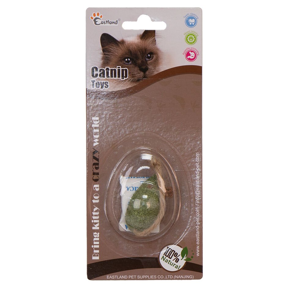 Eastland Kedi Otundan Fare 4cm Kedi Oyuncağı