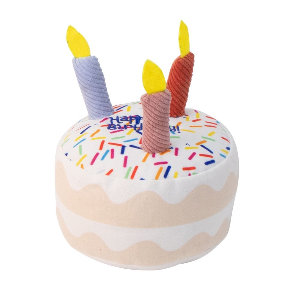 Eastland Öten Peluş Doğumgünü Pastası Çap 14 Cm Köpek Oyuncağı