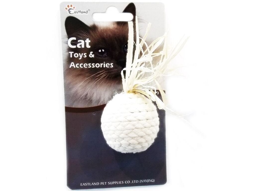 Eastland Düğümlü İp Kedi Oyn.çap:4,5 Cm Kedi Oyuncağı