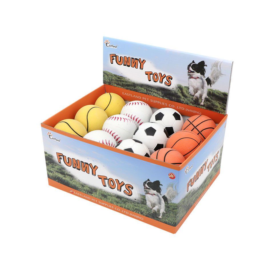 Eastland 24'lü Köpek Plastik Top Seti Çap 6,3 Cm