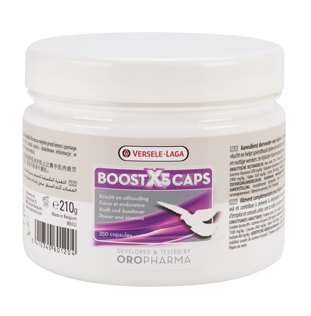 Versele Laga Oropharma Boost X5 Caps (yarış Güvercini Güçlendirici) 350 Kapsül