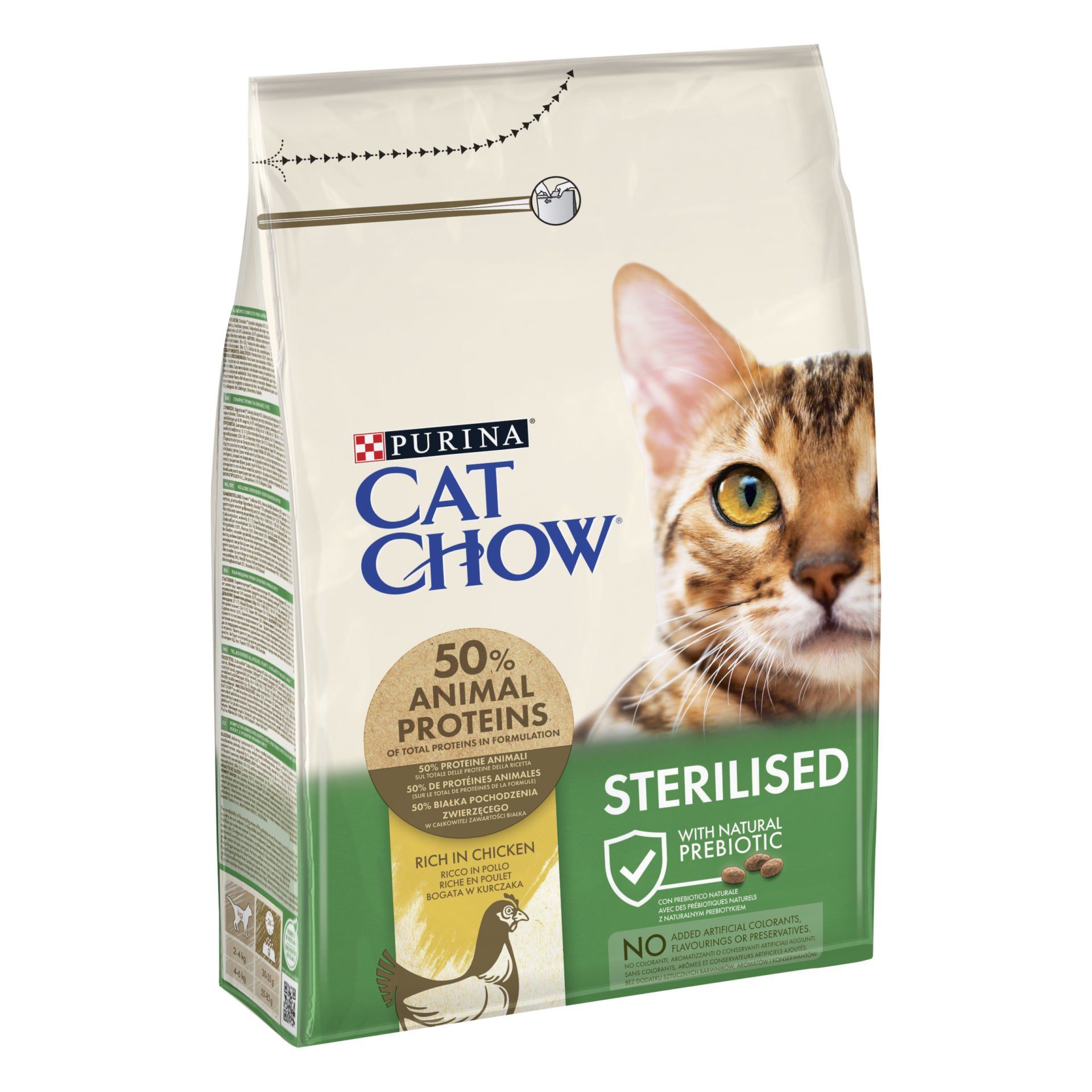 Purina Cat Chow Sterilised Tavuklu Kısırlaştırılmış Kedi Maması 3 Kg