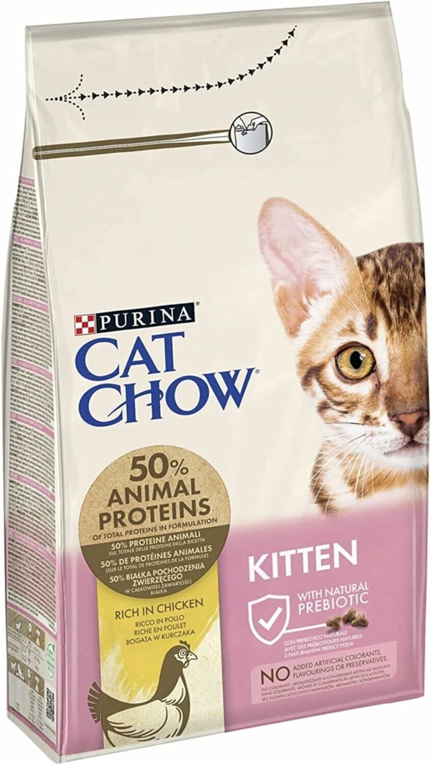 Purina Cat Chow Kitten Tavuklu Yavru Kedi Maması 1.5 Kg