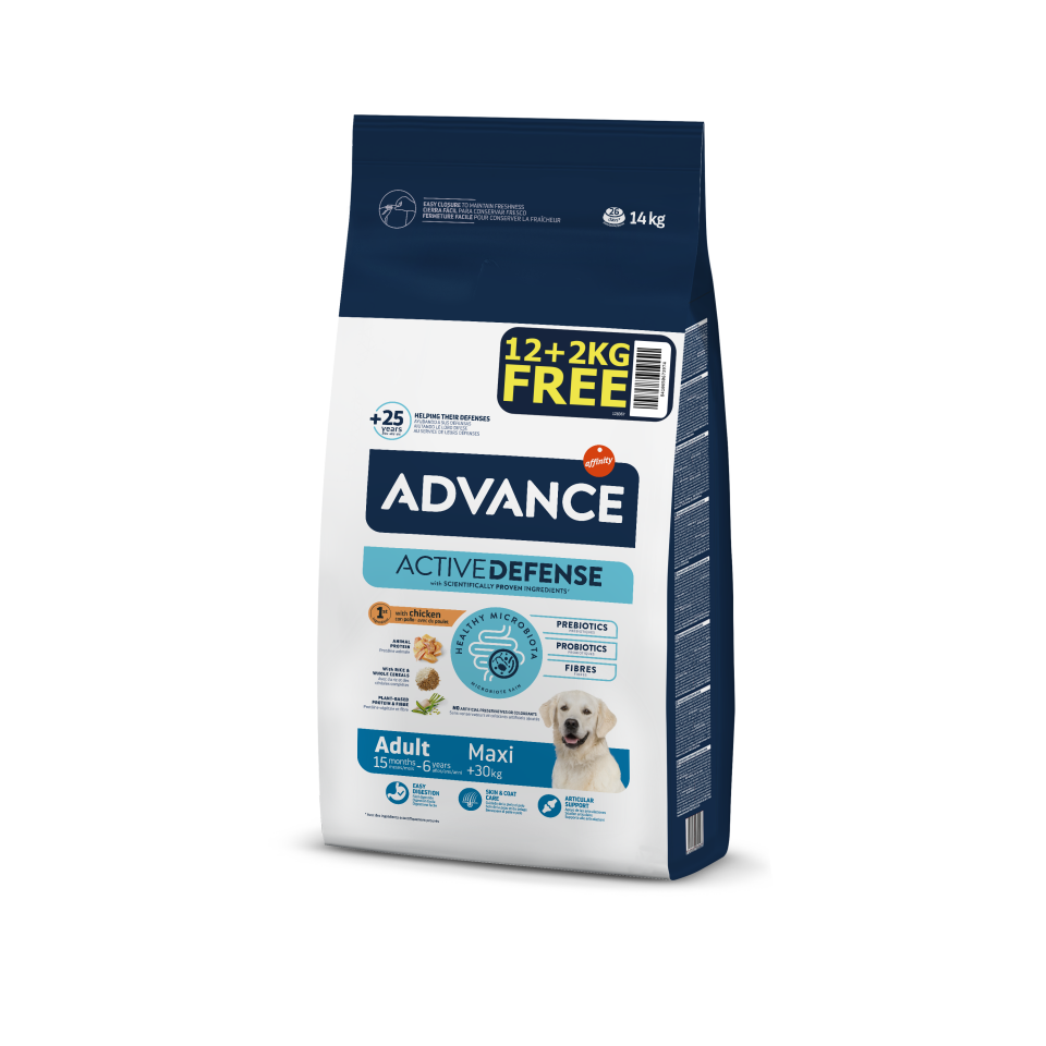 Advance Dog Maxı Adult 12+2 Bonus Paket