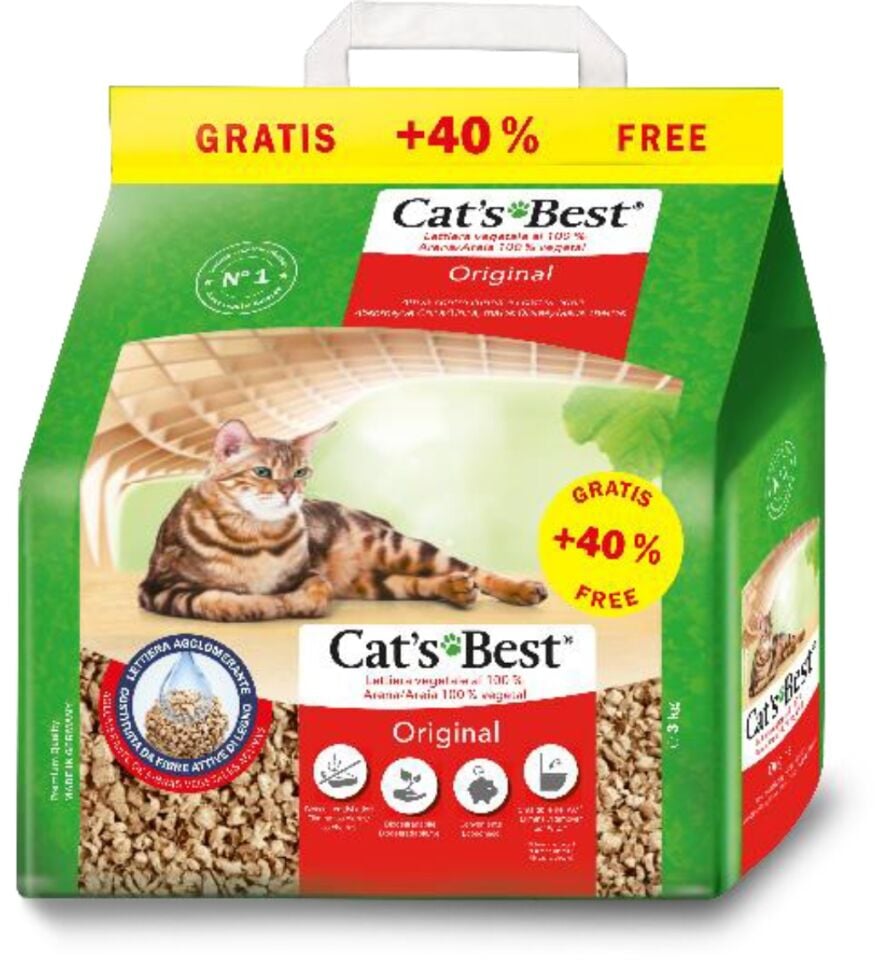 Cats Best Original Natural 5+2 lt Kedi Kumu