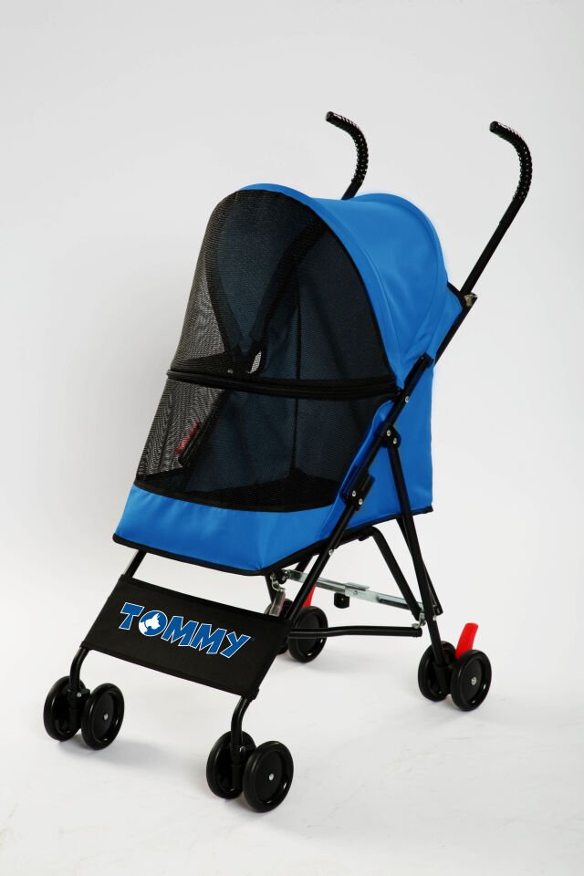 Tommy Evcil Hayvan Arabası Mavi 76.5*44*99cm Max 15kg