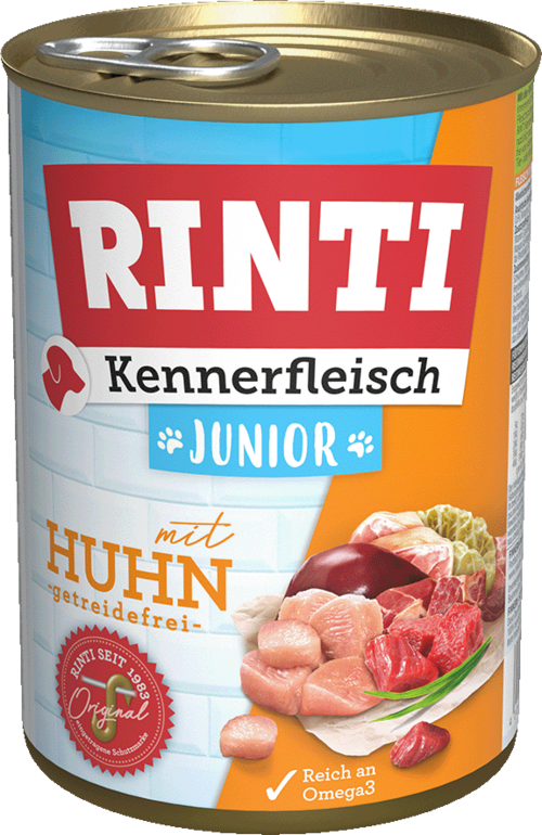 Rıntı Tavuklu Konserve Yavru Köpek Maması 400g