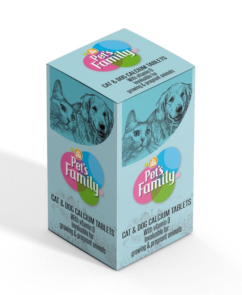 Pets Family Kedi&köpek Kalsiyum Tablet 75 Adet