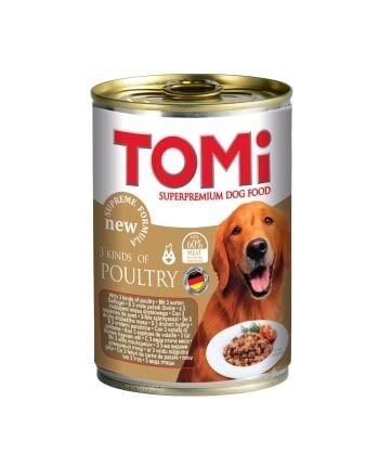 Tomi Köpek Kümes Hayvanlı Yaş Köpek Maması 400g