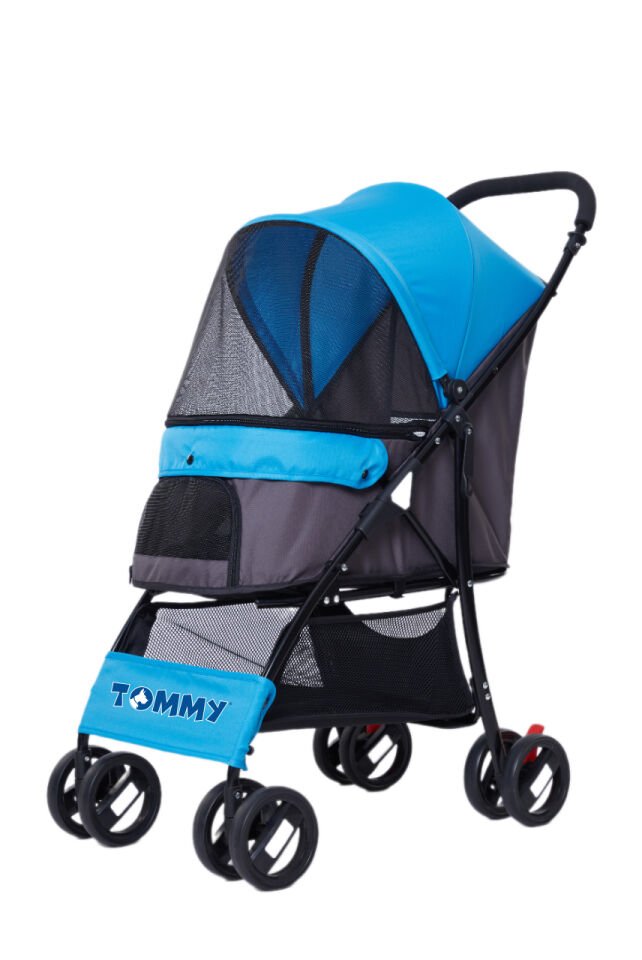 Tommy Evcil Hayvan Arabası Mavi 67*47*98cm Max 15kg