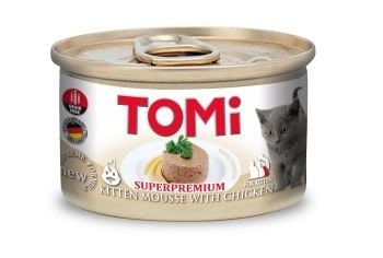 Tomi Yavru Kedi Tavuklu Yaş Kedi Maması 85g
