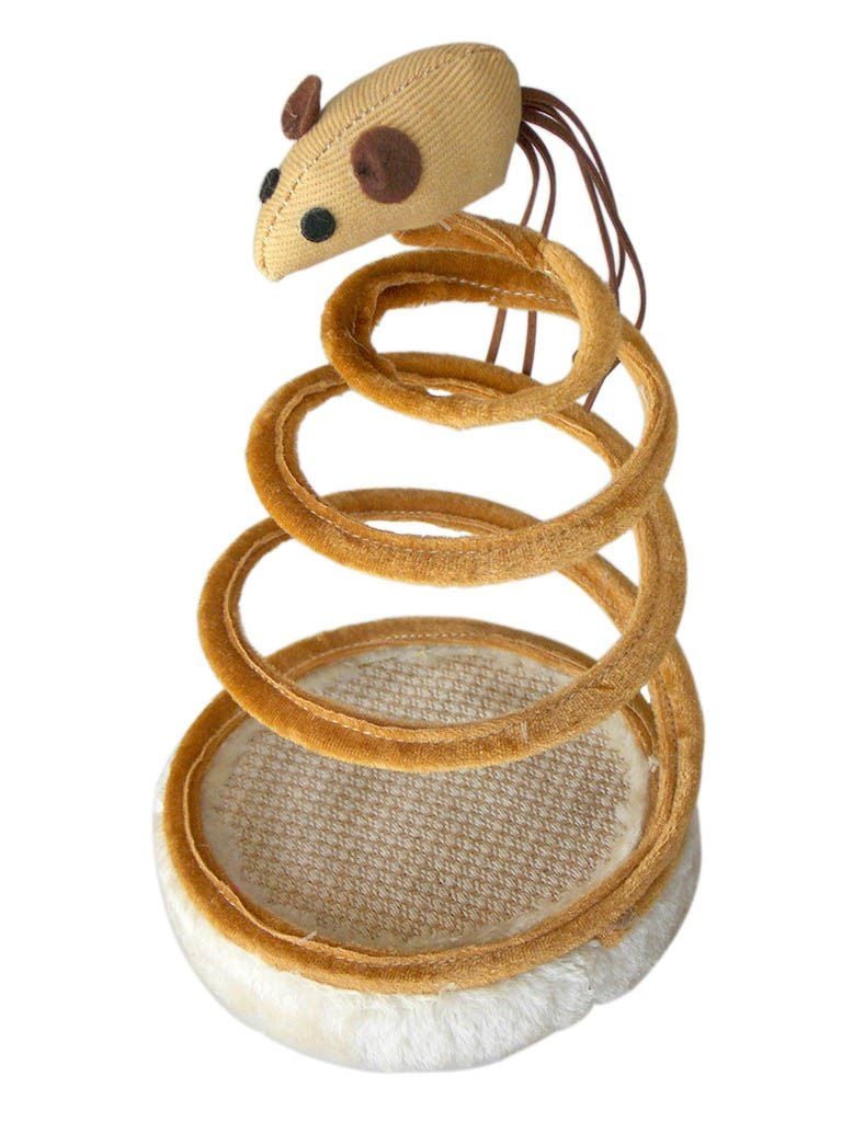 Eastland Yaylı Peluş Fare 14x24 Kedi Oyuncağı