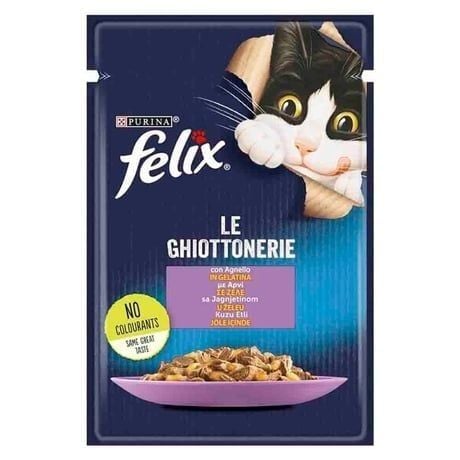 Felix Kuzu Etli Yetişkin Kedi Konserve Maması 85 Gr