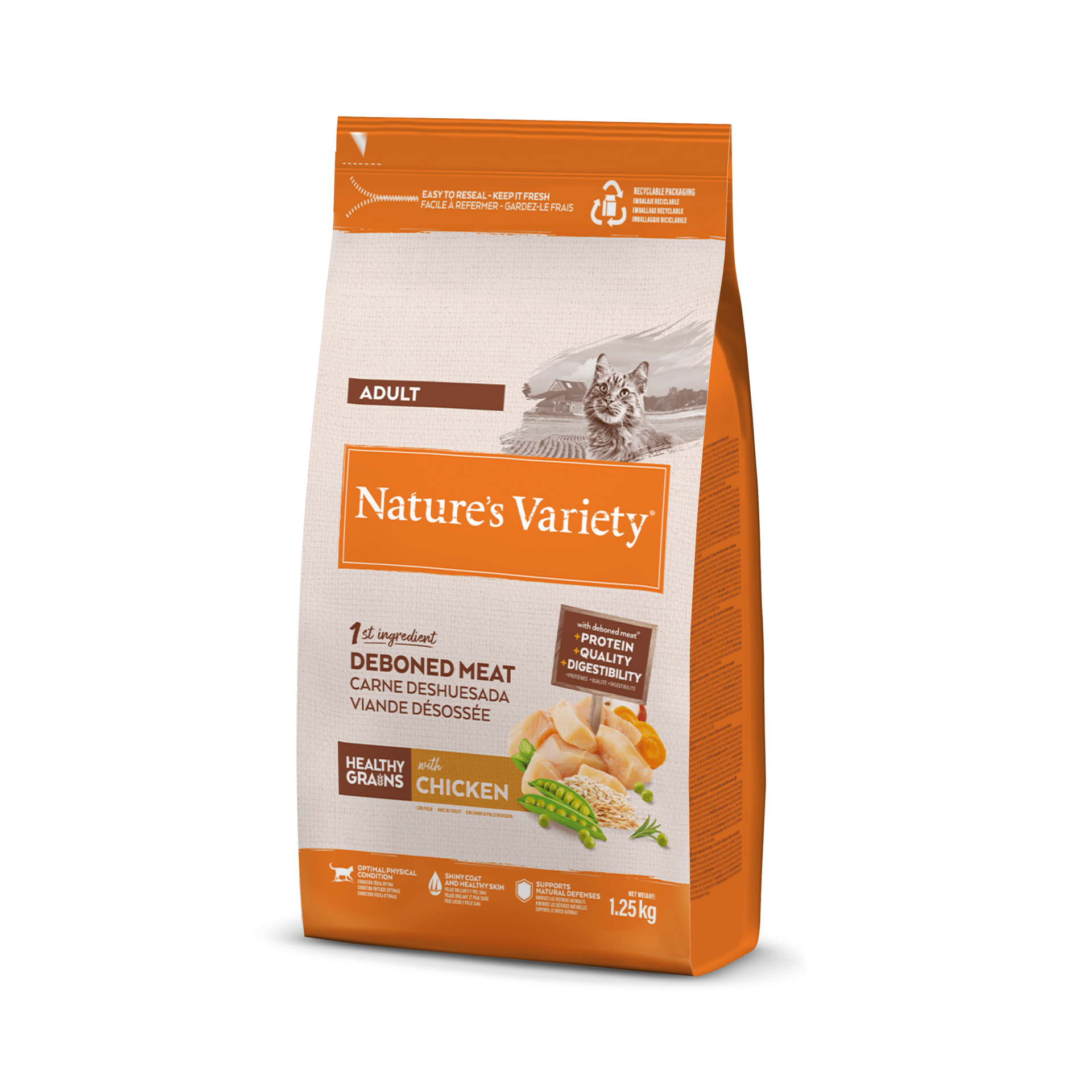 N.v. Cat Healthy Graıns Chıcken 1,25 Kg